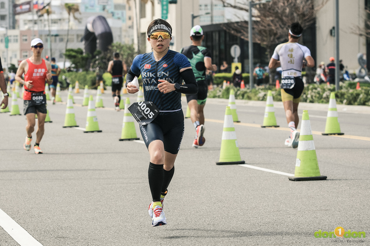Hikari TAMURA (#005)是女子組跑最快的選手