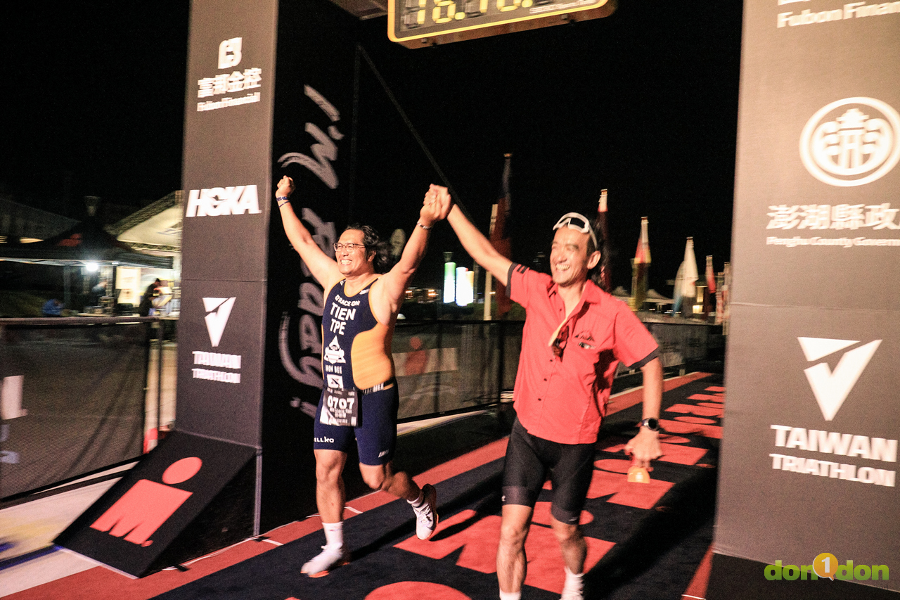 田瑋璋表示能夠完成IRONMAN是給自己肯定