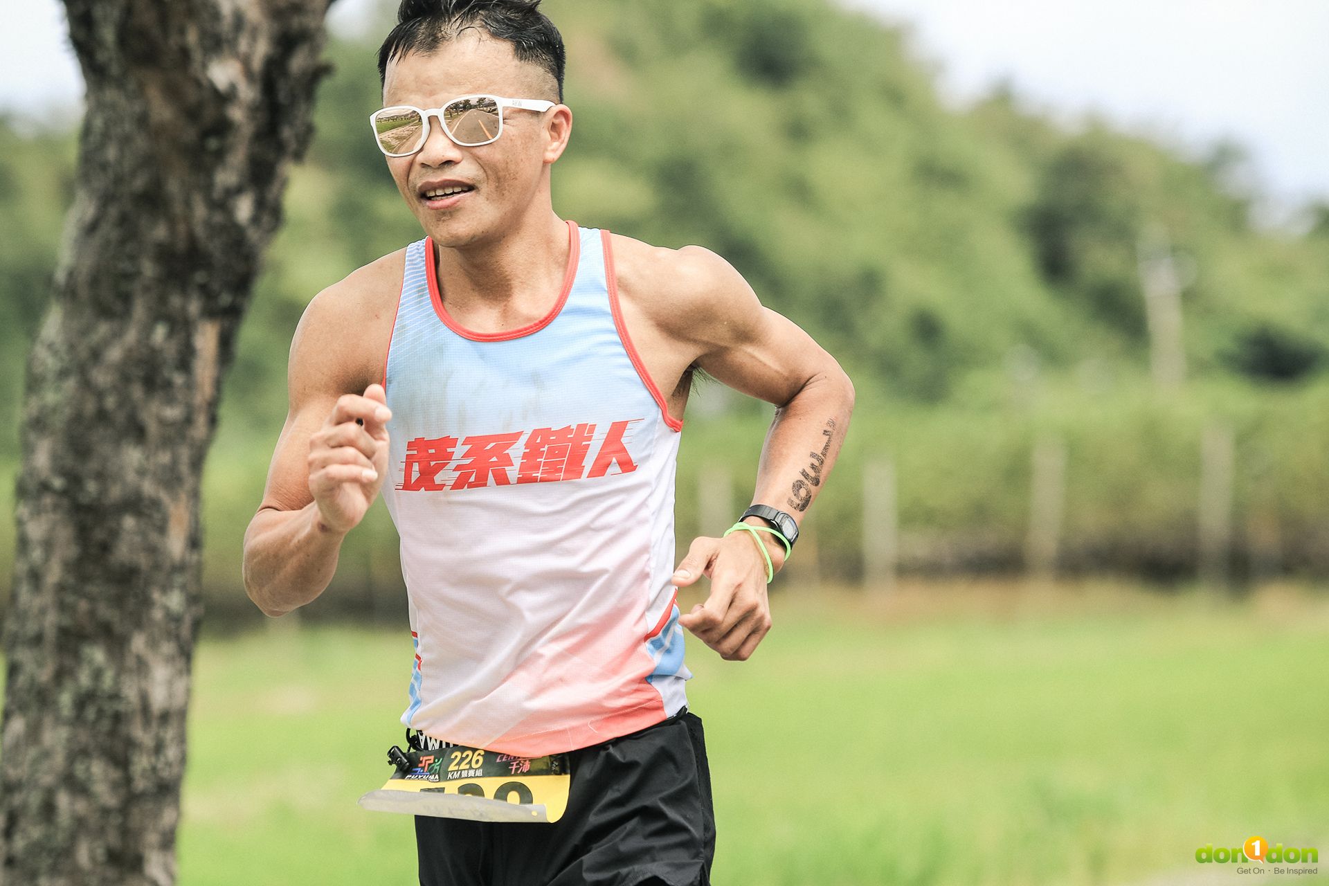 許仁茂用盡全力拚搏