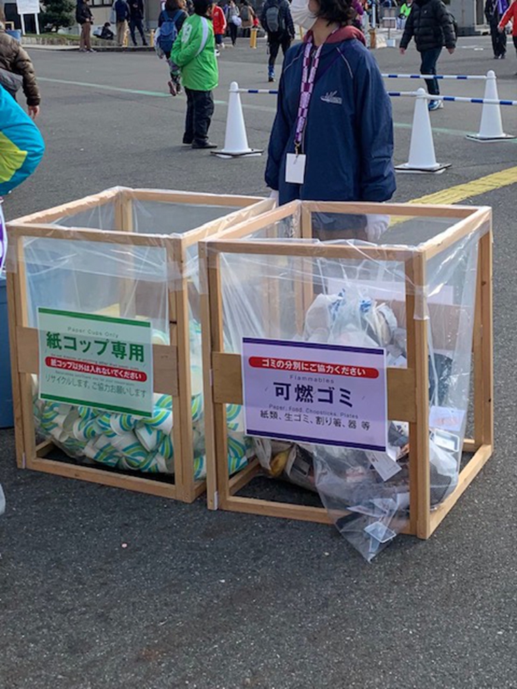 奈良馬賽事落實垃圾分類工作