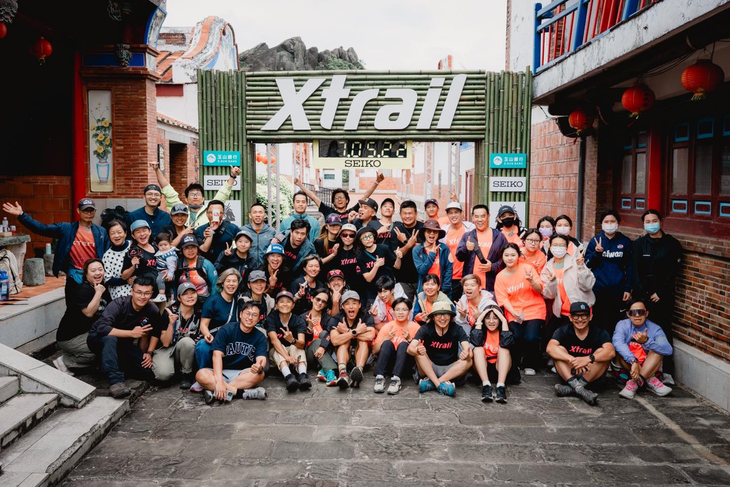 ▲Xtrail100工作人員於賽後合影。