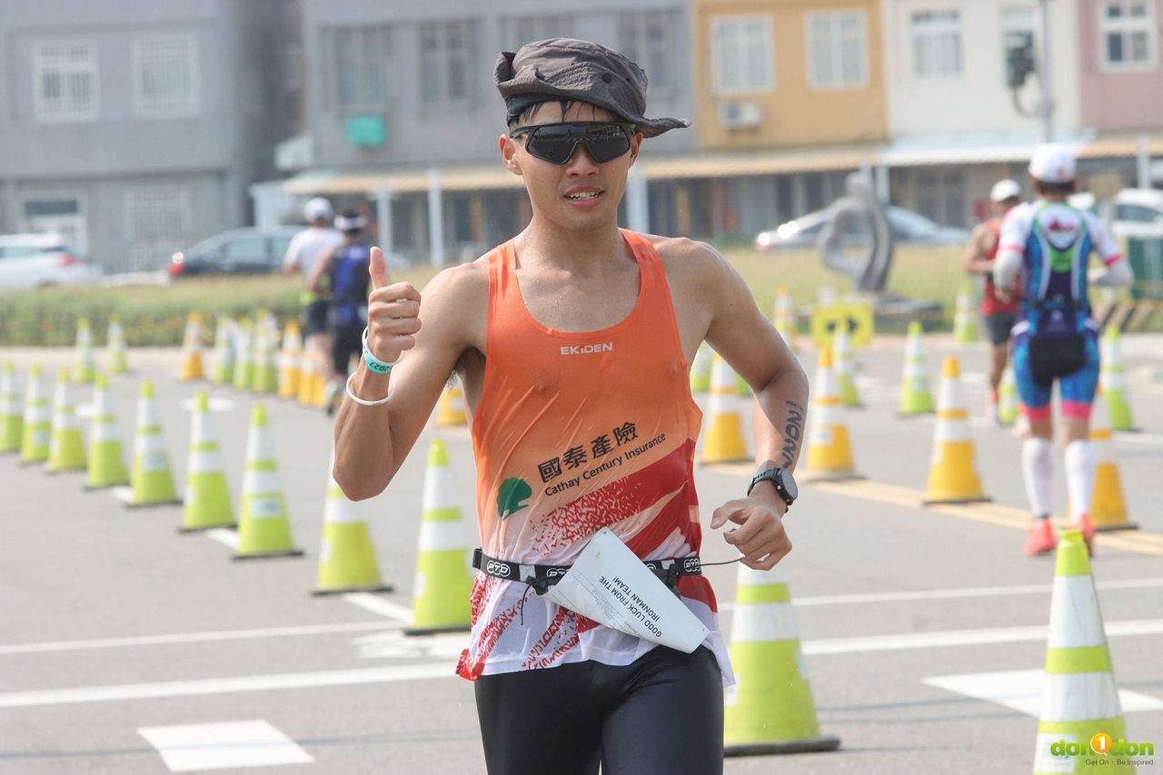 戴家賢沒有放棄自己努力完成初IRONMAN