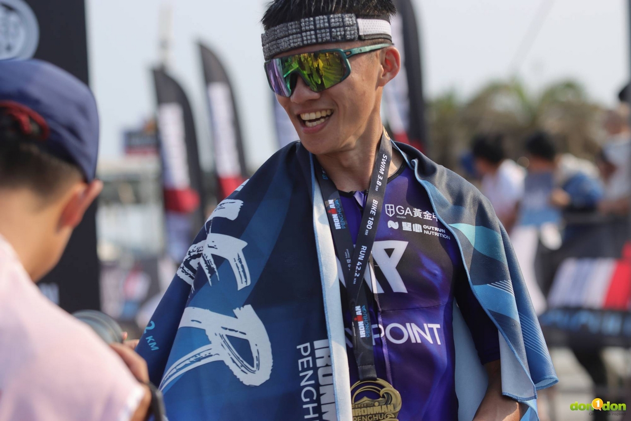謝坤達再一次拿到IRONMAN世界錦標賽資格