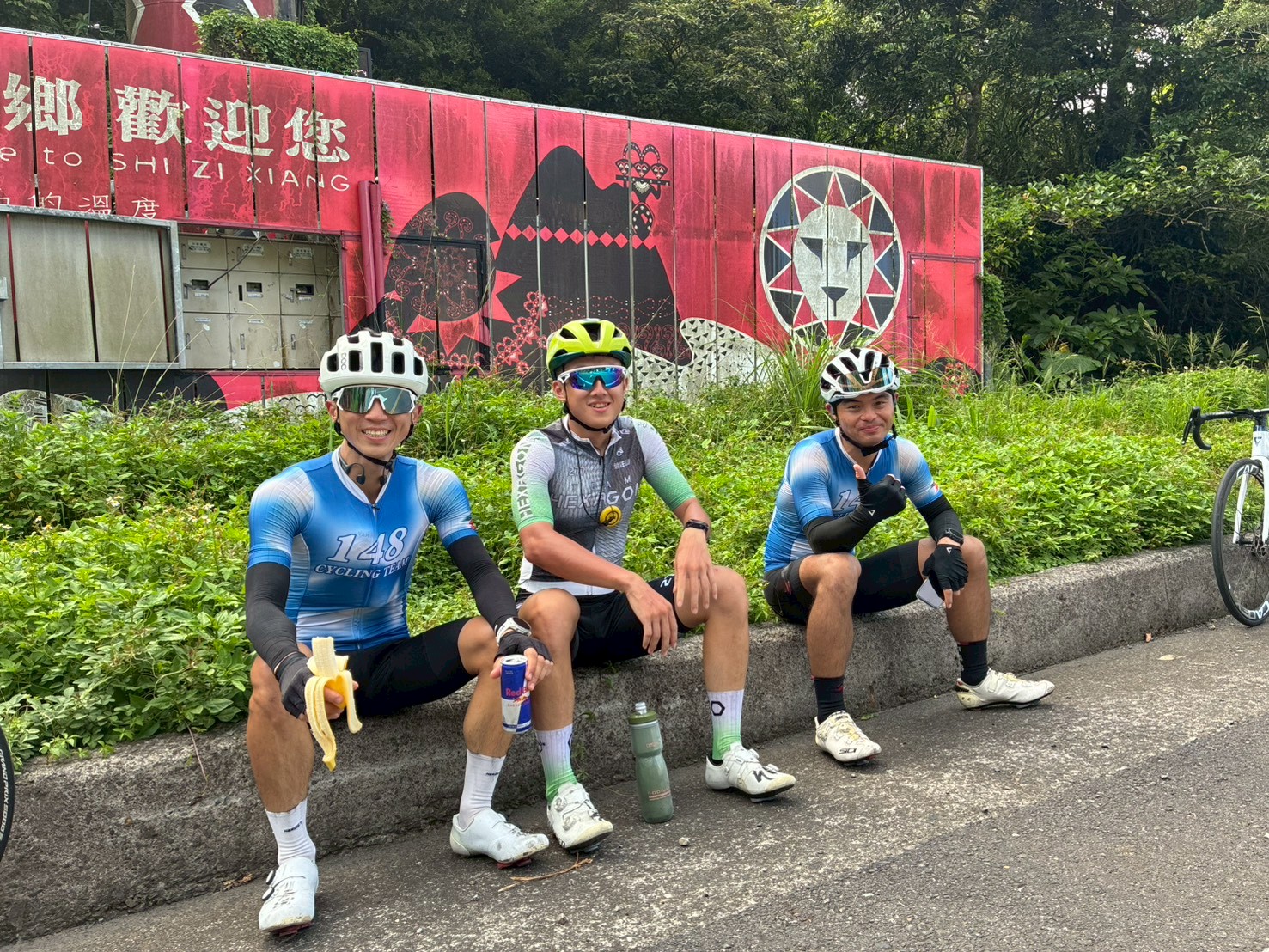 照片來源：補給員 Ella｜南投鐵人陳政祐　競佐訓連桓廷　南投鐵人曾鈺翔